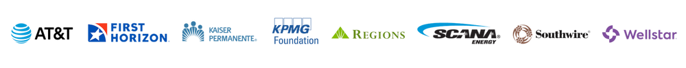 Sponsored by AT&T, First Horizon Bank, Kaiser Permanente, KPMG Foundation, Regions Bank, SCANA, Southwire, and Wellstar