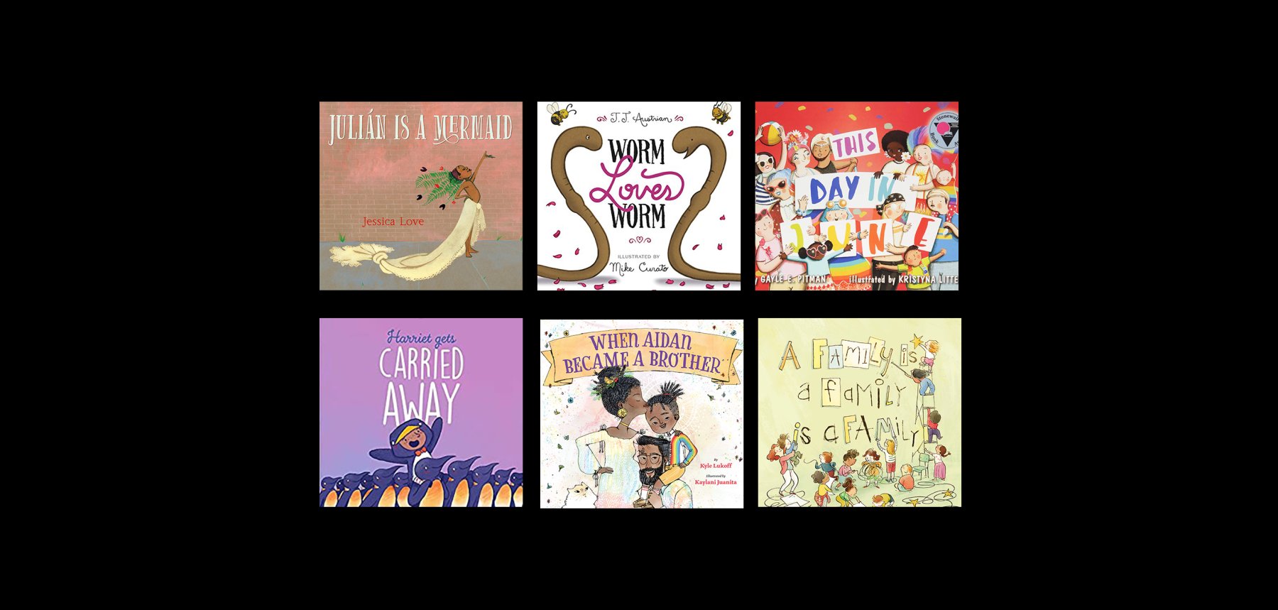 Pride Picture Book Covers