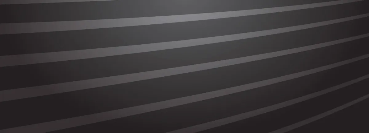 Dark grey background with evenly spaced, curved light grey lines running horizontally across the image.