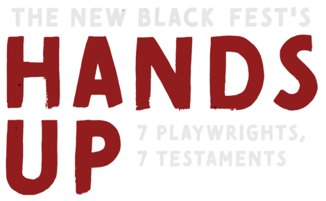 Two thick red horizontal bars, one above the other, with uneven white space separating and surrounding them on a white background.