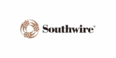 Southwire logo with a circular brown wire and cable graphic to the left of the brand name "Southwire" in black text on a light background.