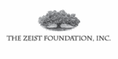 Logo of The Zeist Foundation, Inc. featuring a large tree above the organization's name in uppercase serif font on a light background.