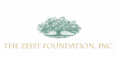 The Zeist Foundation, Inc. logo featuring a large tree illustration above the organization's name in gold capital letters on a light background.