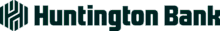 Huntington Bank logo with a purposeful geometric green icon on the left and the words "Huntington Bank" in bold dark green text on the right.