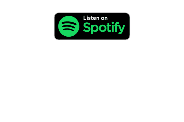 A black rectangle with the Spotify logo and green text reads “Listen on Spotify” on a plain light background, making it easy to access Palefsky Collision Project resources through your favorite streaming platform.